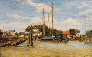 Landschaft An Der Elbe