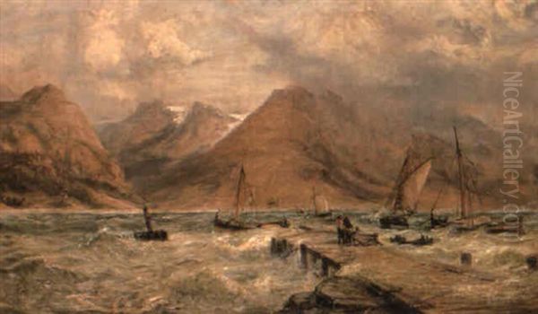 Shipping Off The Coast - view 1