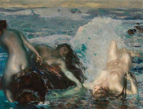 Nereides On The Beach - view 1