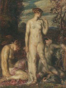 Die Drei Grazien by Carl von Marr