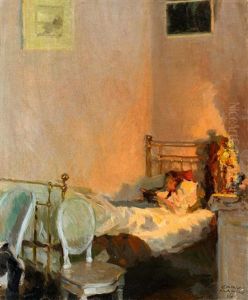 Nachtliche Lekture by Carl von Marr
