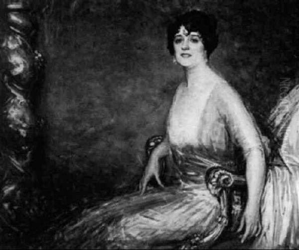 Portrait Of The Baroness Uta Von Thrussen - view 1
