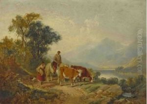 Viehabtrieb by Heinrich Marr