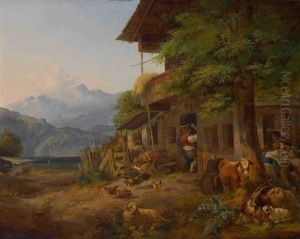 Rauferei Im Dorfwirtshaus