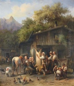 Schweineschlachten