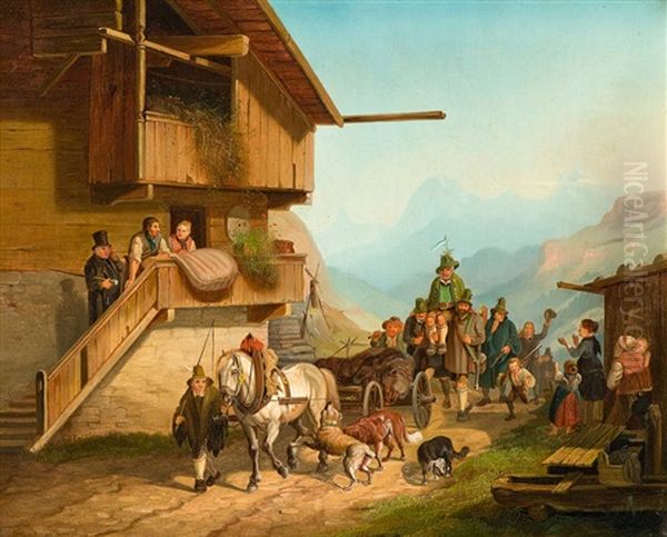 Der Bauernumzug - view 1