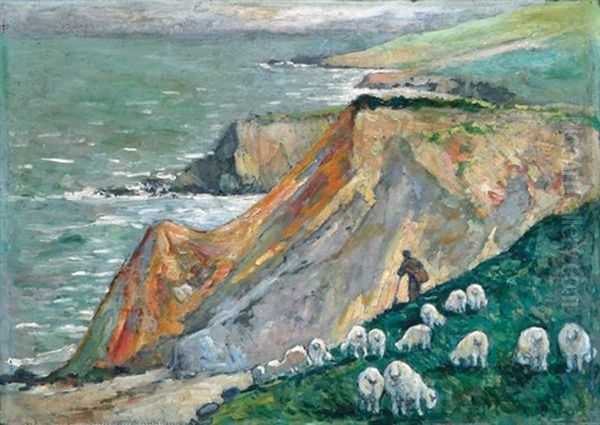 Falaises Et Moutons - view 1