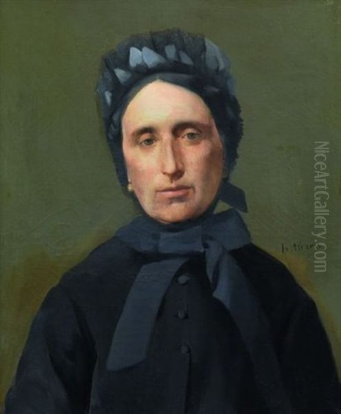 Portrait Presume De Mme Marzelles - view 1