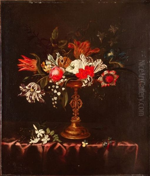 Natura Morta Con Fiori In Vaso - view 1