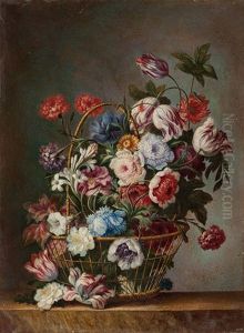 Blumenstillleben (pair)