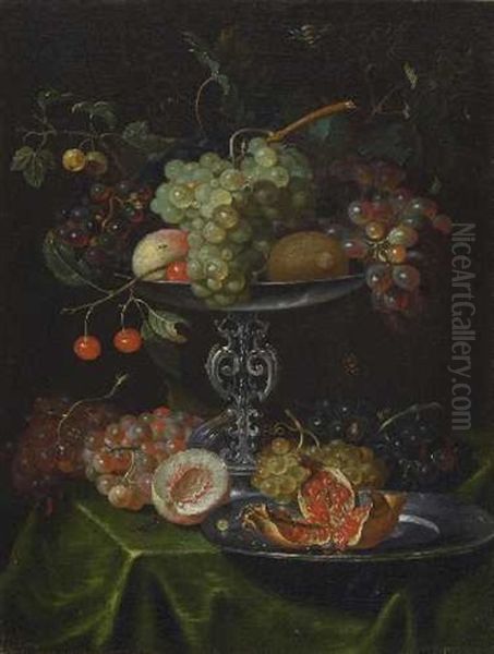 Stillleben Mit Fruchten Und Insekten - view 1