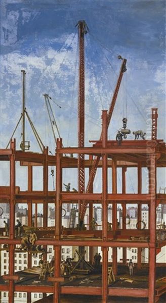 Construction, Steel Workers - view 1