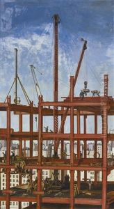 Construction, Steel Workers by Reginald Marsh