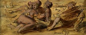 Bathers, Coney Island by Reginald Marsh