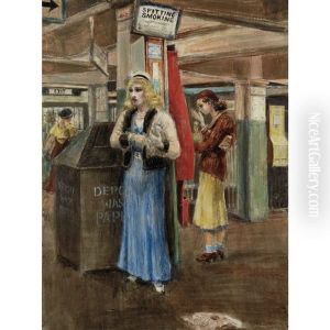 The Date by Reginald Marsh