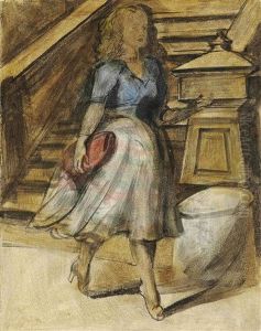 Untitled (woman Walking) by Reginald Marsh