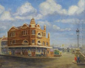 The Montgomery Hotel Pyrmont by Reginald Marsh