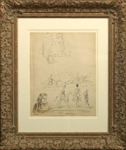 Equine And Figure Studies by Reginald Marsh
