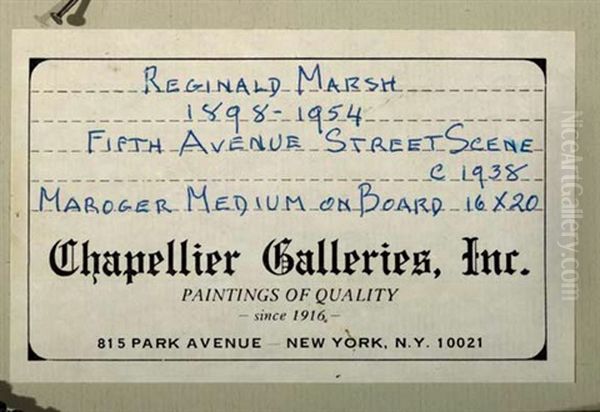 Fifth Avenue Street Scene - view 1