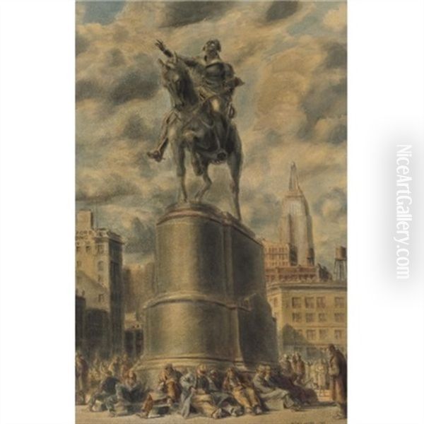 Washington Takes Union Square - view 1