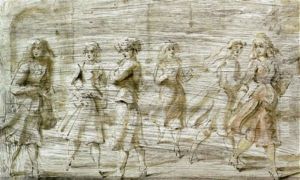 Ladies Walking by Reginald Marsh