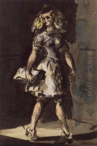 Girl Strolling - view 1