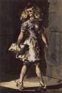 Girl Strolling by Reginald Marsh