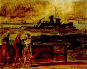 Staten Island Ferry by Reginald Marsh