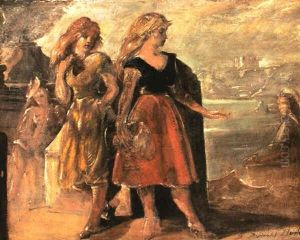 Central Park Lake by Reginald Marsh