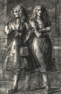 The Working Girls' Break by Reginald Marsh