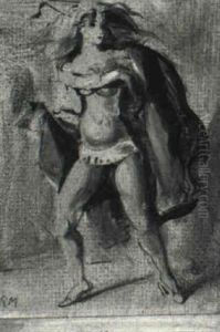 Dancer In Costume by Reginald Marsh