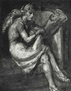 Reading In The Subway by Reginald Marsh