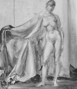 Standing Nude by Reginald Marsh