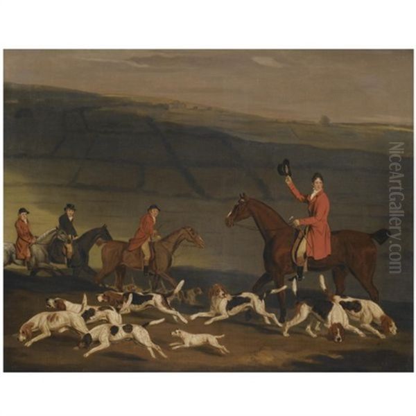 Francis Dukinfield Astley Esq. And His Harriers - view 1
