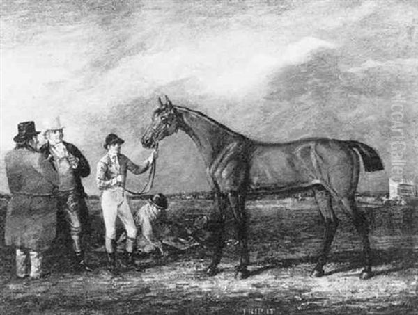 "trip It" With Owner, Trainer And Jockey - view 1