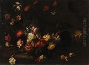 Il Vaso Caduto by Bernardo Strozzi