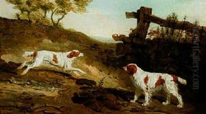 Two Spaniels In A Landscape thumbnail