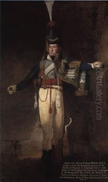 Portrait Of Captain, Later Lieutenant Colonel, Henry Francis Mellish - view 1