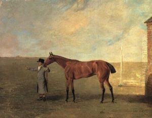The Honorable G. Watson's 'neva' At Newmarket by Benjamin Marshall