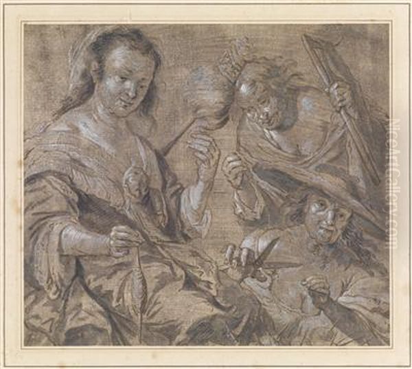 Le Tre Parche (the Three Fates) - view 1