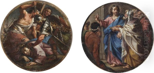 Christ Carrying The Cross; And The Tribute Money - view 1