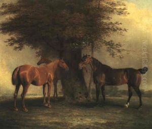 Hunters At Grass Hunters At Grass