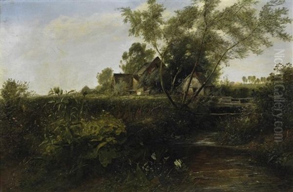 Englisches Bauerngehoft Am Bachlauf - view 1