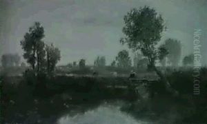 An Old Bridge And Country Of The Test, Hants by Charles Marshall