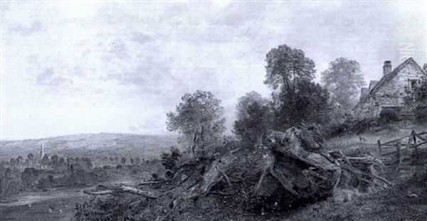 Long Compton Hill And Great Woodford - view 1
