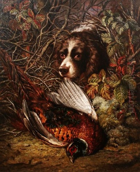 Found In The Brush (+ A Bulldog, Horse And Sleeping Hound, Drawing, Verso) - view 1