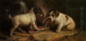 Puppies With A Bone by John Fitz Marshall
