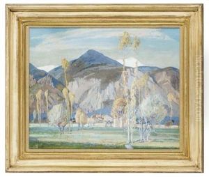 A View To The Hills by Freda, Nee Clulow Marston