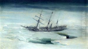 S.y. "endurance" Trapped In The Ice In The Weddell Sea by George E. Marston