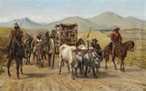 Don Quixote Returning Home From His Second Expedition